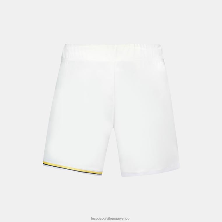 ruházat férfiak Le Coq Sportif rövidnadrág fehér 846V230