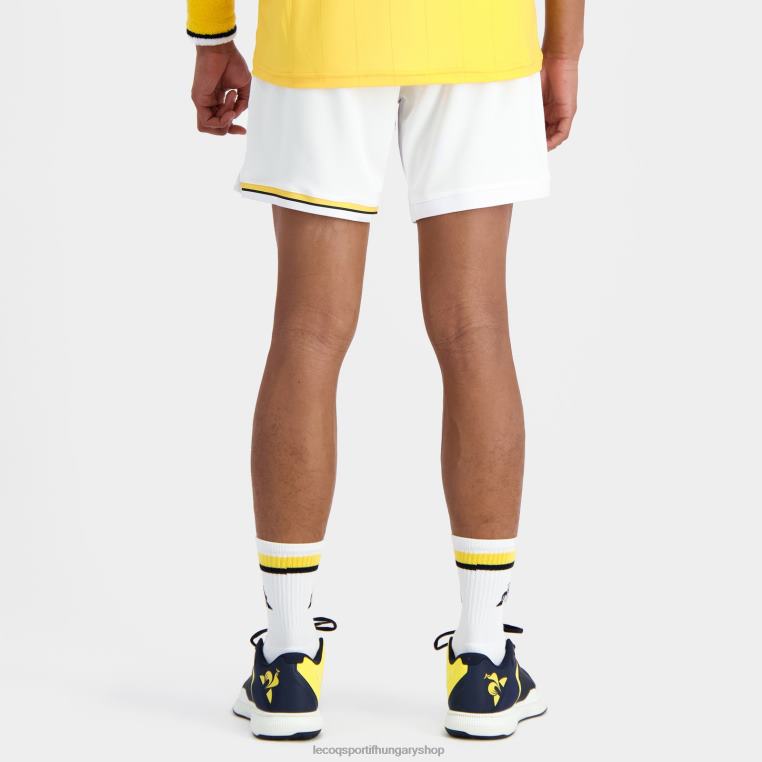 ruházat férfiak Le Coq Sportif rövidnadrág fehér 846V230