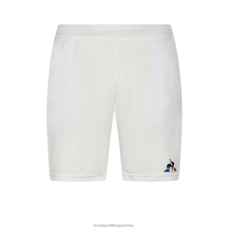 ruházat férfiak Le Coq Sportif rövidnadrág fehér 846V514
