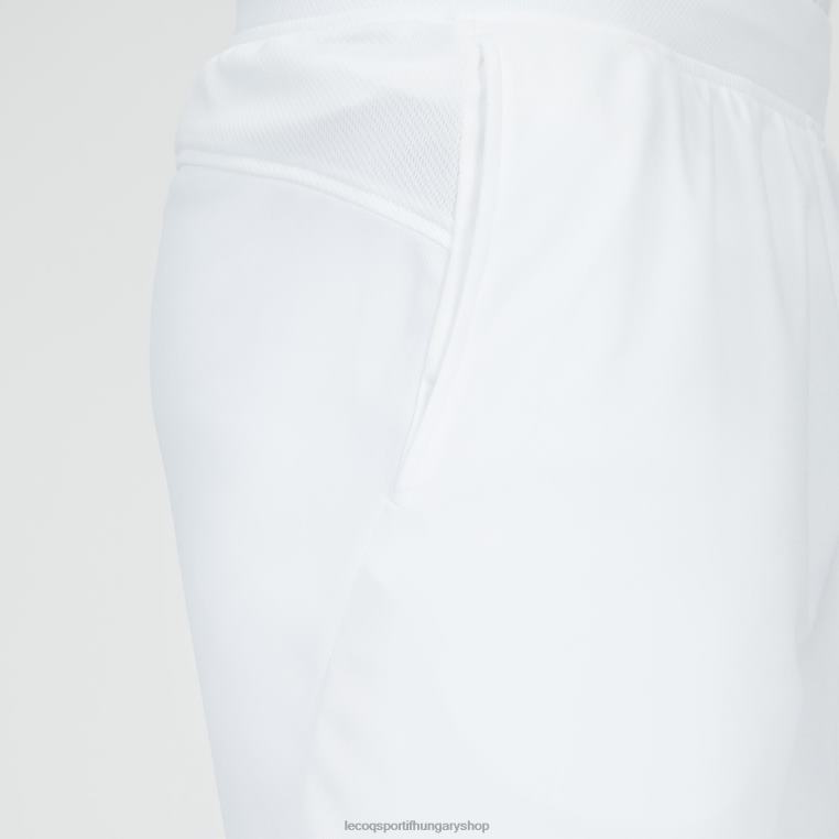 ruházat férfiak Le Coq Sportif rövidnadrág fehér 846V514