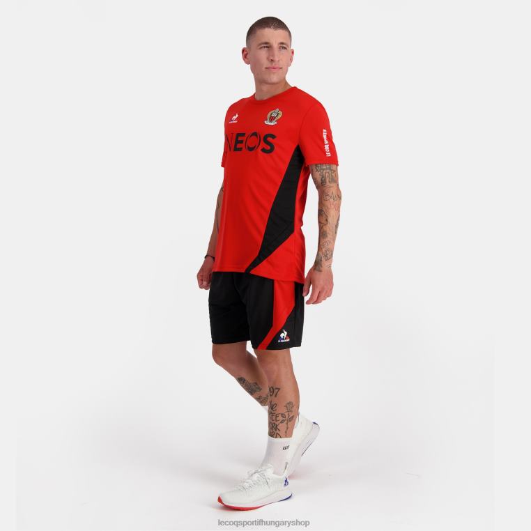 ruházat férfiak Le Coq Sportif rövidnadrág fekete 846V225