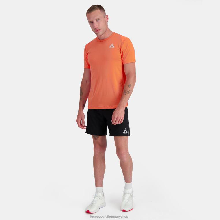 ruházat férfiak Le Coq Sportif rövidnadrág fekete 846V237
