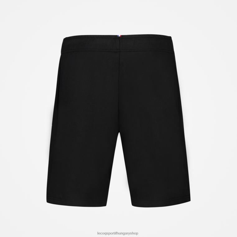 ruházat férfiak Le Coq Sportif rövidnadrág fekete 846V239