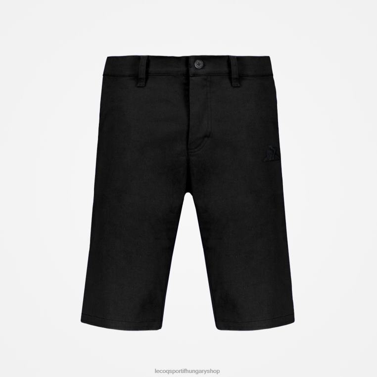 ruházat férfiak Le Coq Sportif rövidnadrág fekete 846V243