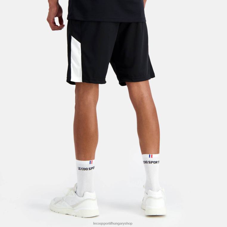 ruházat férfiak Le Coq Sportif rövidnadrág fekete 846V245