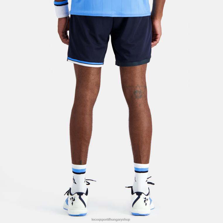 ruházat férfiak Le Coq Sportif rövidnadrág kék 846V229