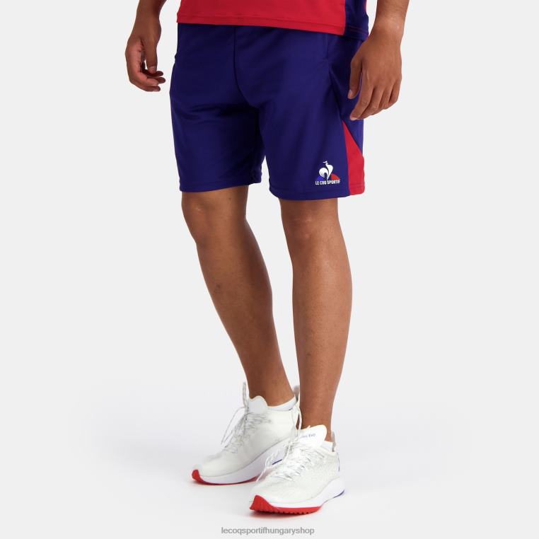 ruházat férfiak Le Coq Sportif rövidnadrág kék 846V234