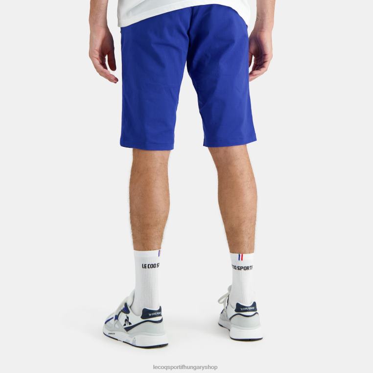 ruházat férfiak Le Coq Sportif rövidnadrág kék 846V506