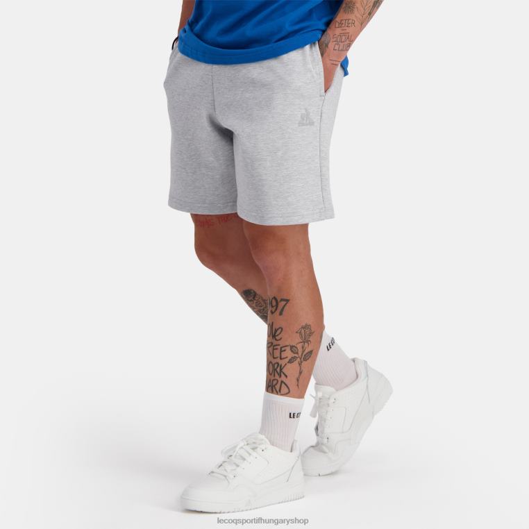 ruházat férfiak Le Coq Sportif rövidnadrág szürke 846V218