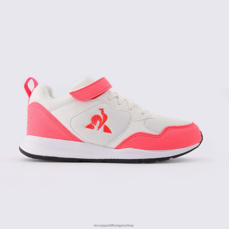cipő gyermekek Le Coq Sportif cipő lcs r500 lány fluo fehér 846V671