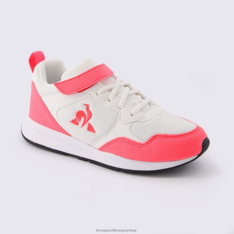 cipő gyermekek Le Coq Sportif cipő lcs r500 lány fluo fehér 846V671