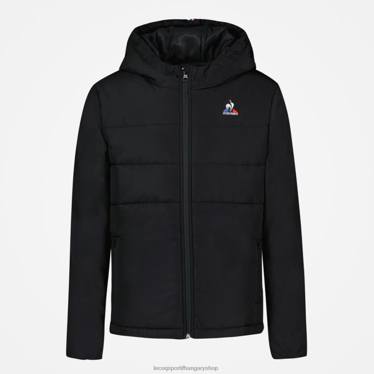 ruházat gyermekek Le Coq Sportif kabát fekete 846V658