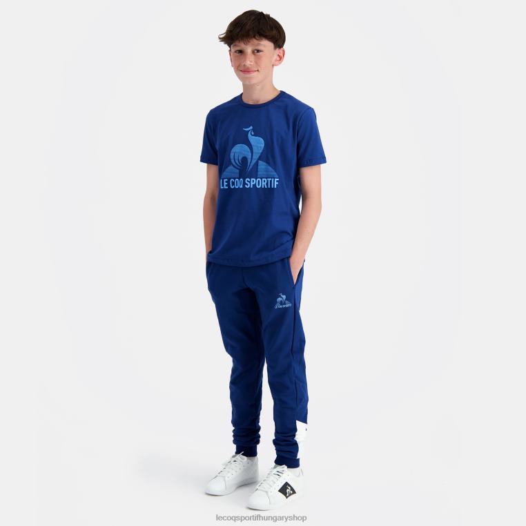 ruházat gyermekek Le Coq Sportif nadrág kék 846V412