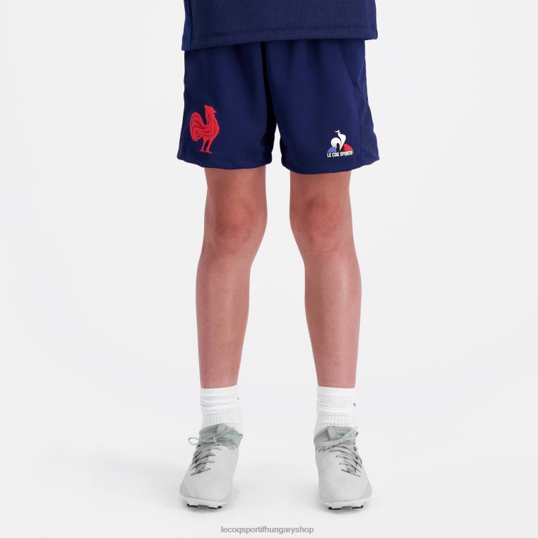 ruházat gyermekek Le Coq Sportif replika rövid - xv de france kék 846V413