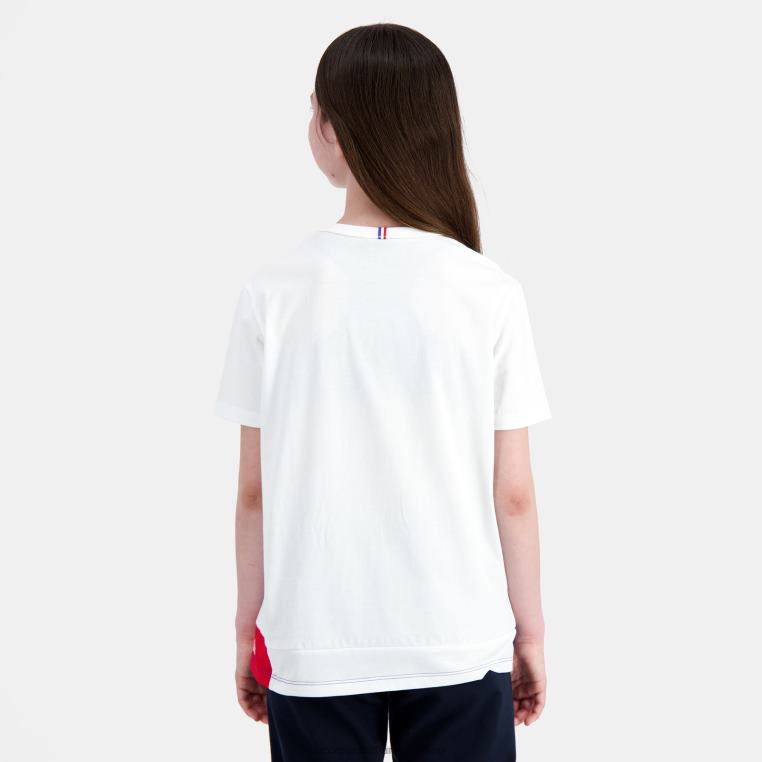 ruházat gyermekek Le Coq Sportif fehér póló 846V383