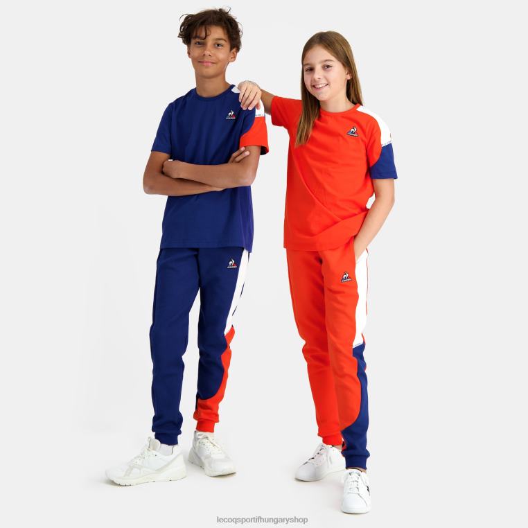 ruházat gyermekek Le Coq Sportif póló kék 846V651