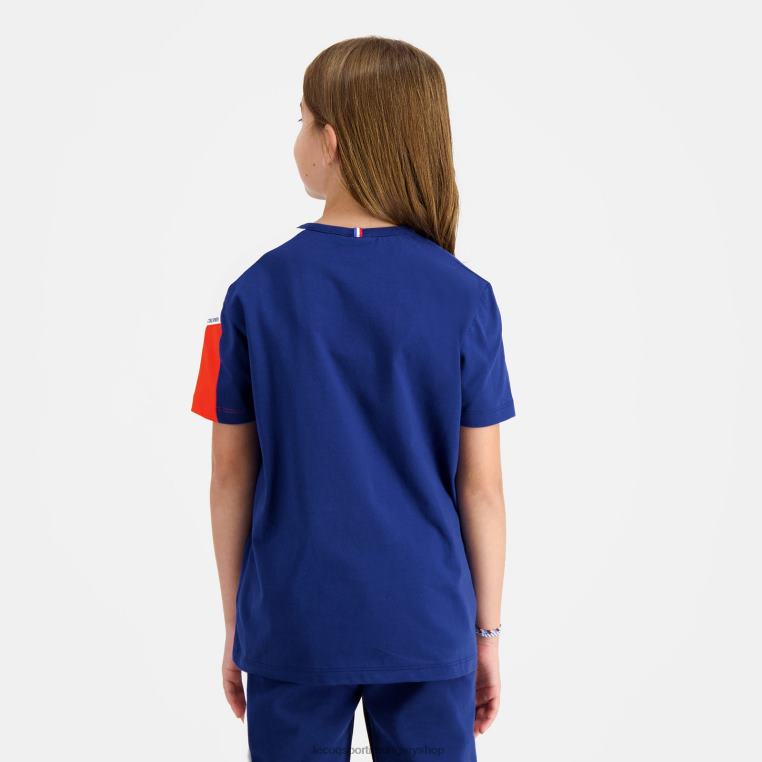 ruházat gyermekek Le Coq Sportif póló kék 846V651