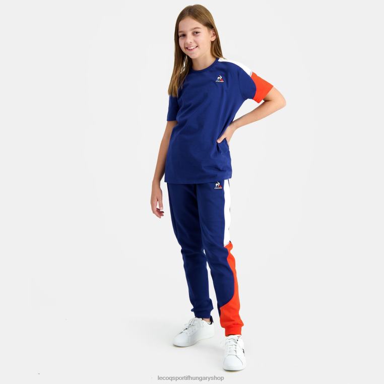 ruházat gyermekek Le Coq Sportif póló kék 846V651