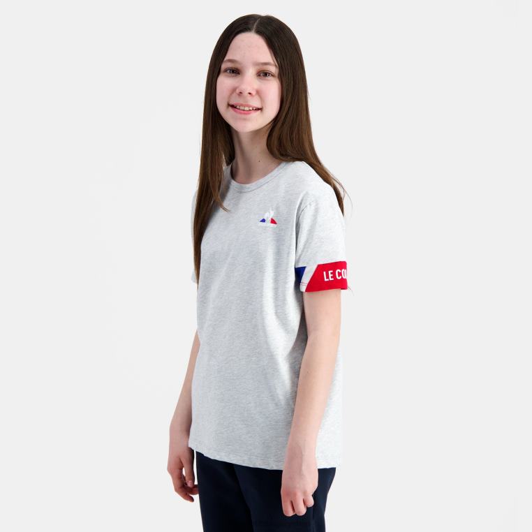 ruházat gyermekek Le Coq Sportif póló szürke 846V384