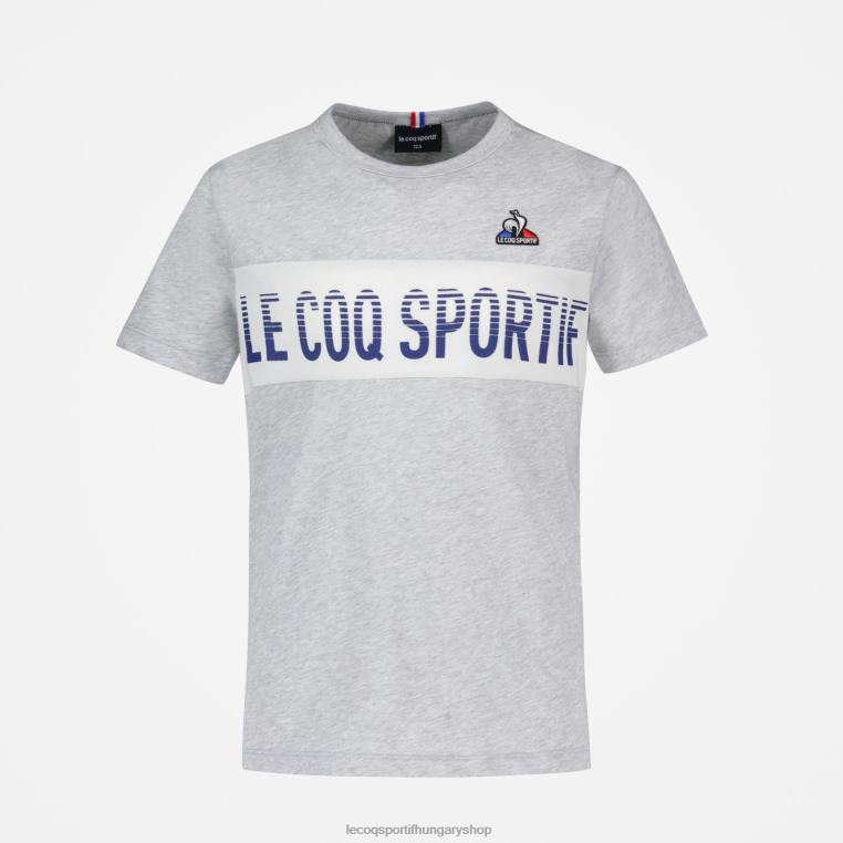 ruházat gyermekek Le Coq Sportif póló szürke 846V640