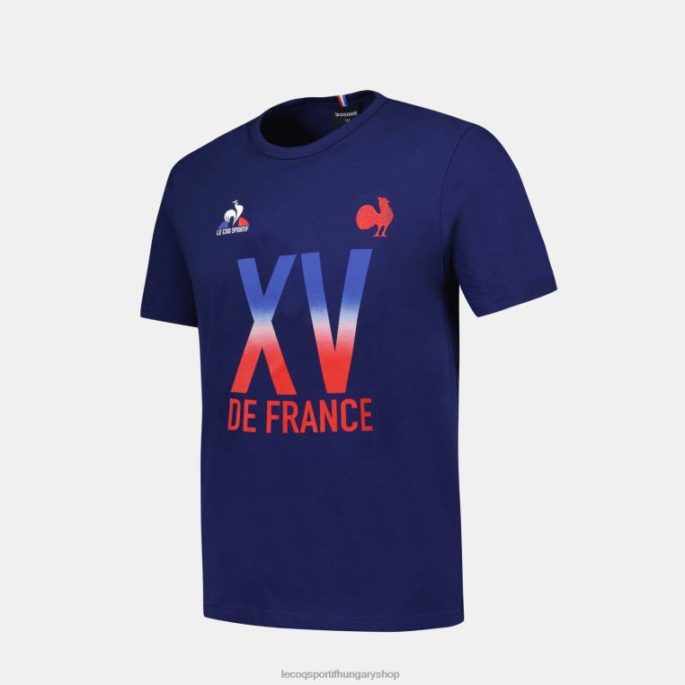 ruházat gyermekek Le Coq Sportif póló - xv de france kék 846V389