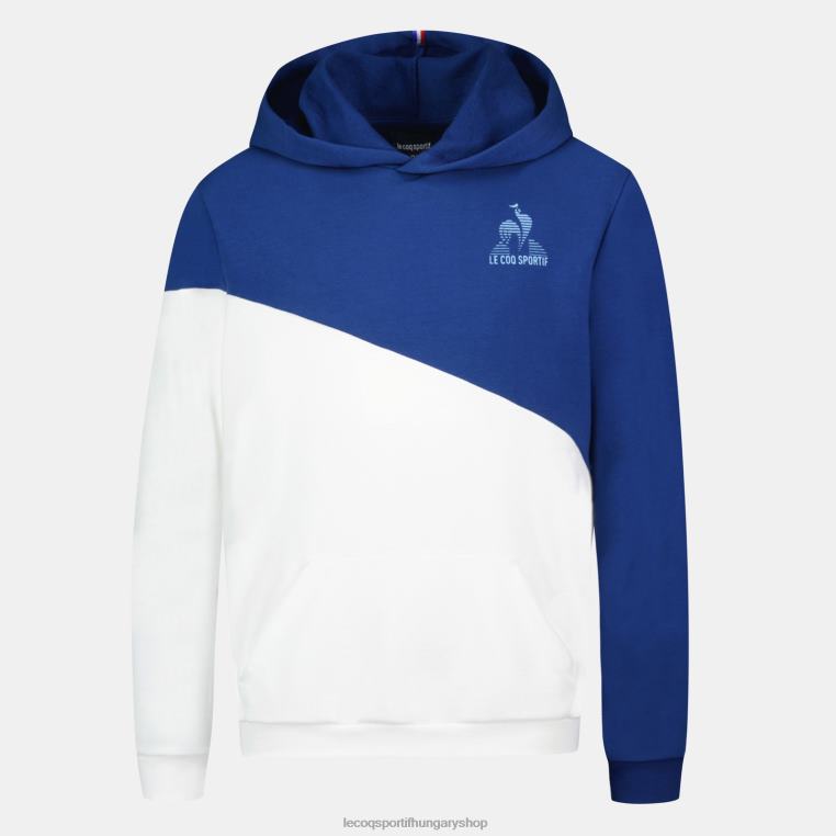 ruházat gyermekek Le Coq Sportif kapucnis pulóver kék 846V395