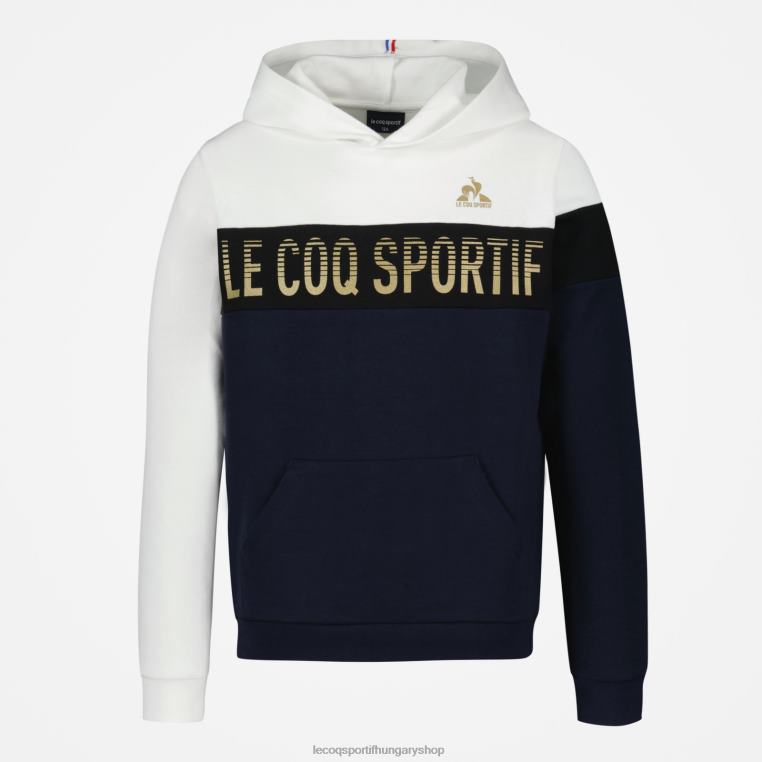 ruházat gyermekek Le Coq Sportif kapucnis pulóver kék 846V638