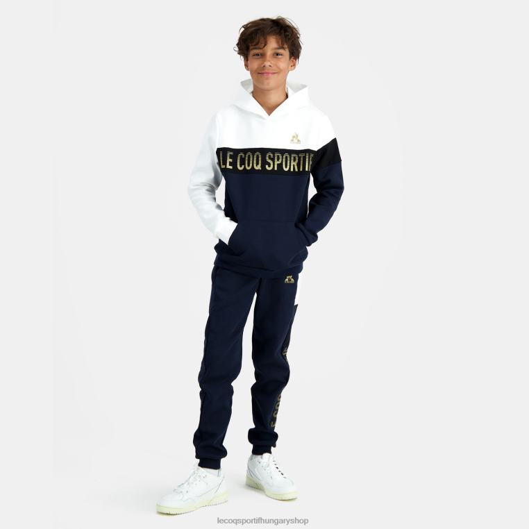 ruházat gyermekek Le Coq Sportif kapucnis pulóver kék 846V638