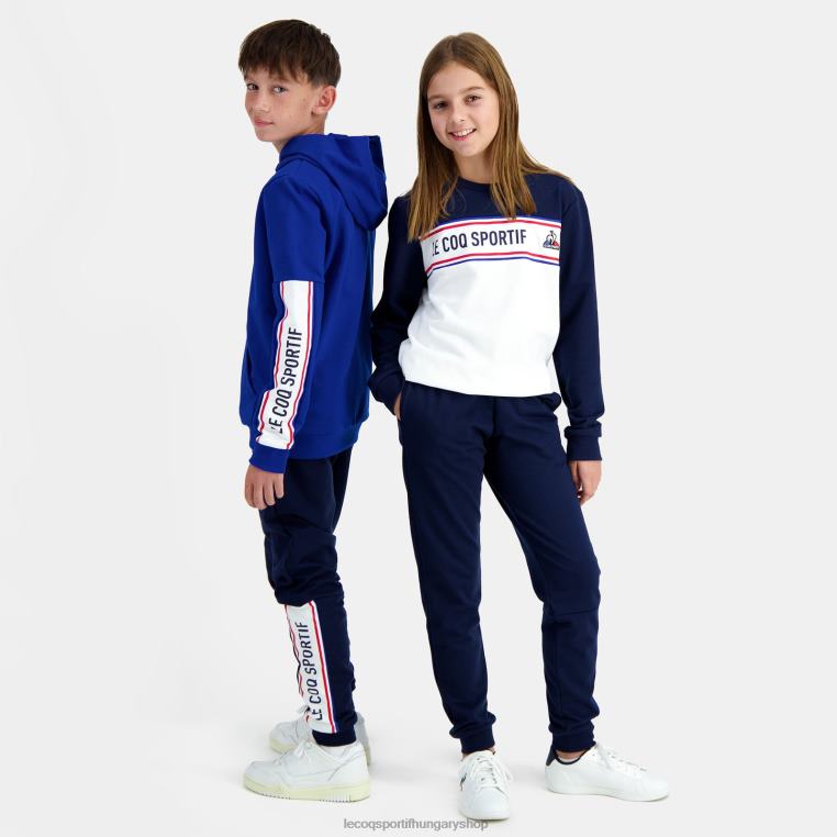 ruházat gyermekek Le Coq Sportif kapucnis pulóver kék 846V653