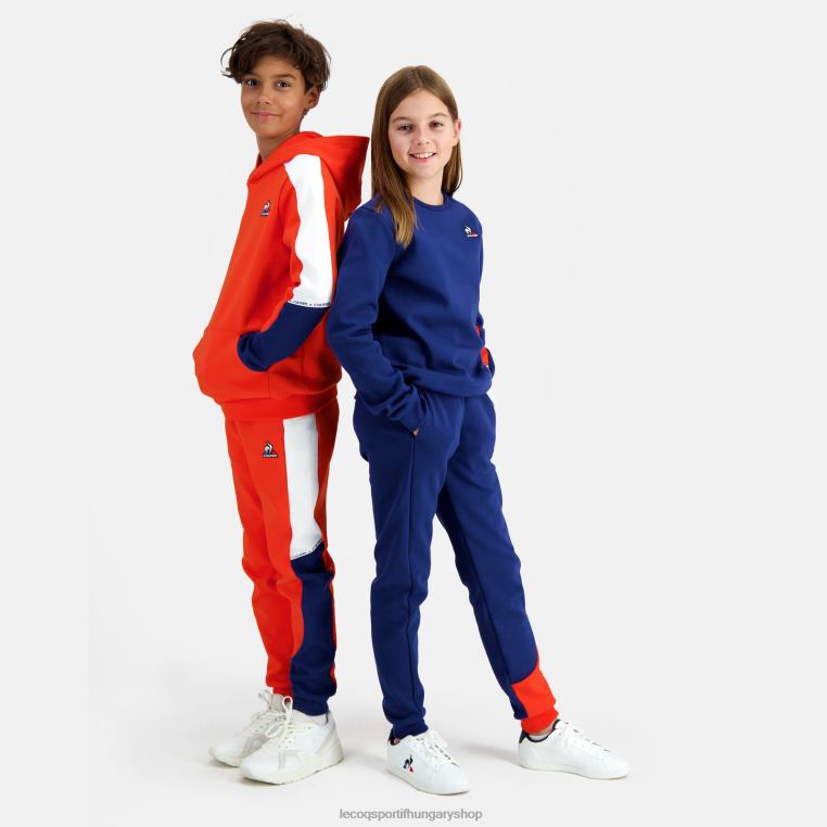 ruházat gyermekek Le Coq Sportif kapucnis pulóver narancs 846V643