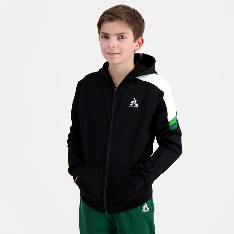 ruházat gyermekek Le Coq Sportif kapucnis pulóver többszínű cipzárral 846V391