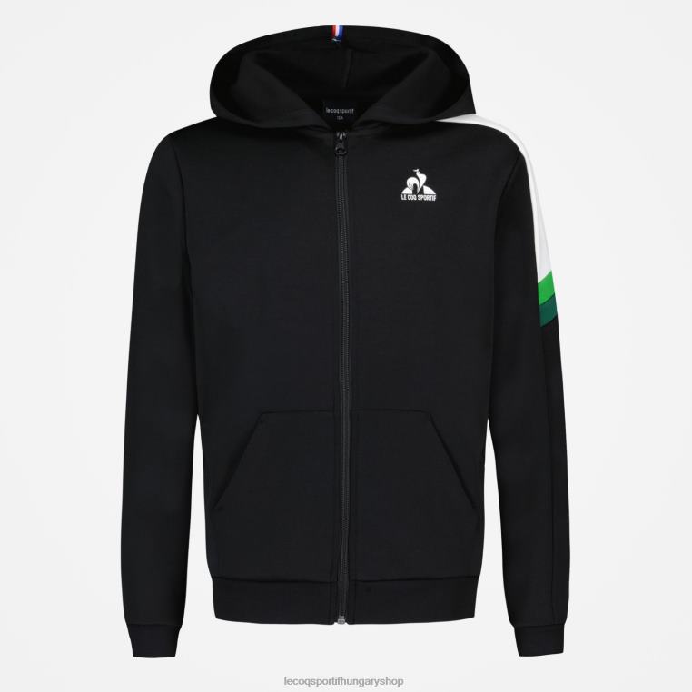 ruházat gyermekek Le Coq Sportif kapucnis pulóver többszínű cipzárral 846V391