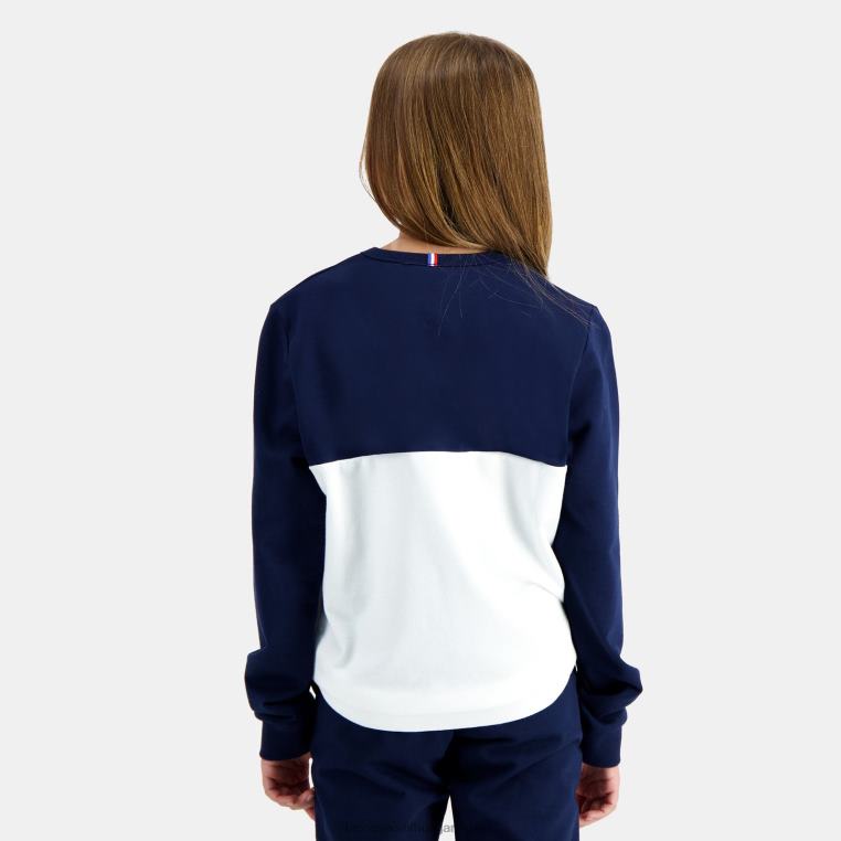 ruházat gyermekek Le Coq Sportif pulóver kék 846V654