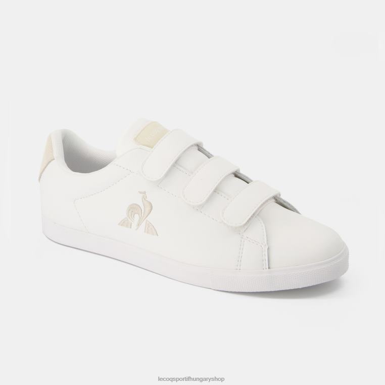 cipő nők Le Coq Sportif cipő elsa tépőzáras prémium fehér 846V371
