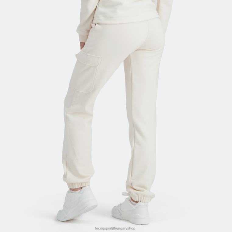 ruházat nők Le Coq Sportif nadrág fehér 846V322