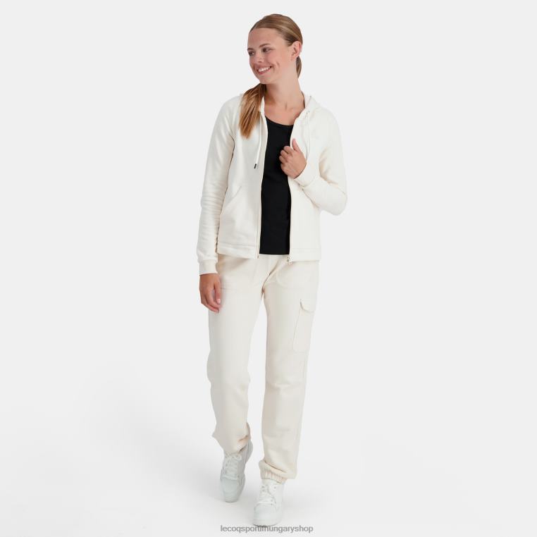 ruházat nők Le Coq Sportif nadrág fehér 846V322