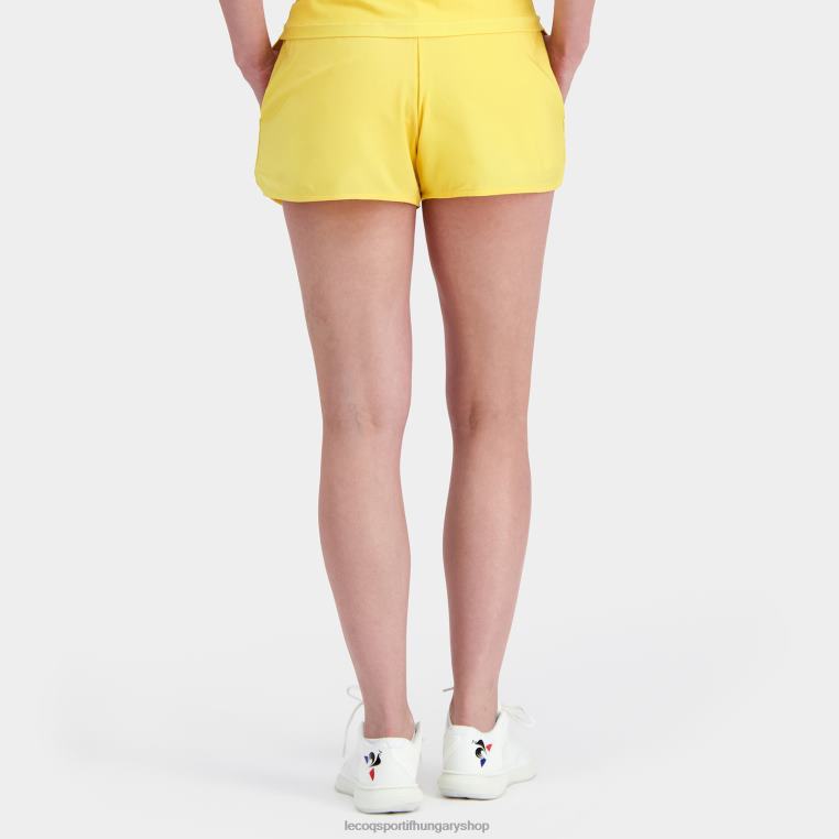 ruházat nők Le Coq Sportif rövidnadrág sárga 846V325