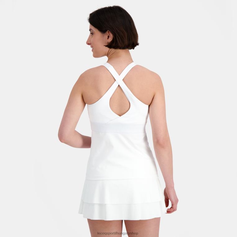 ruházat nők Le Coq Sportif mellény felső fehér 846V344