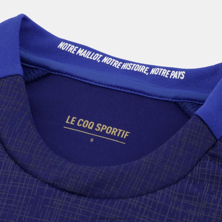 ruházat nők Le Coq Sportif mez replika xv de france - 2023-as rögbi világbajnokság, kék 846V349