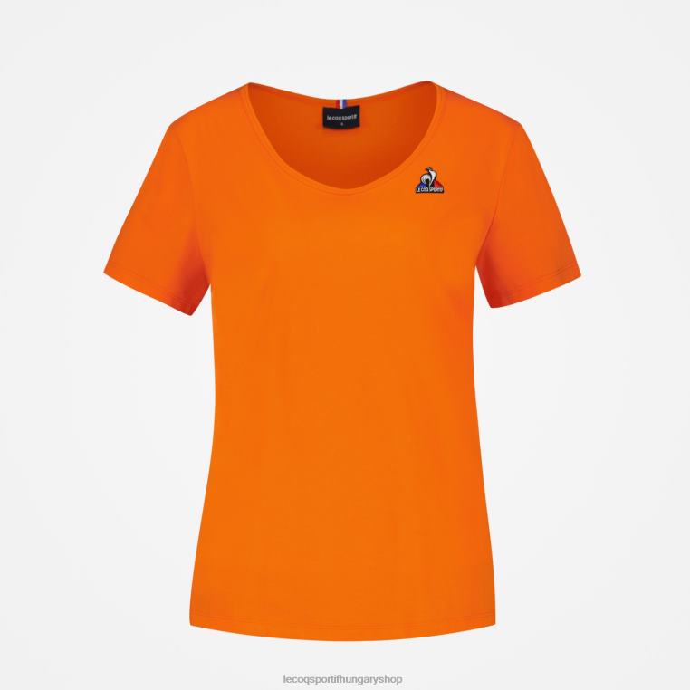 ruházat nők Le Coq Sportif póló narancssárga 846V593