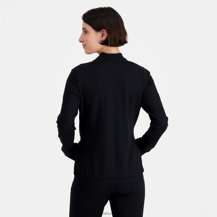 ruházat nők Le Coq Sportif fekete pulóver 846V314