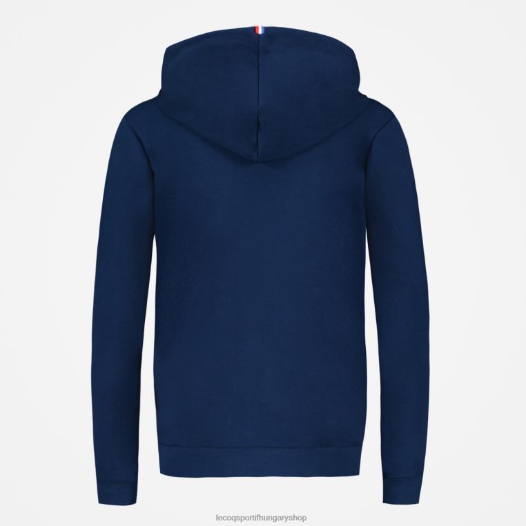ruházat nők Le Coq Sportif kapucnis pulóver kék 846V317