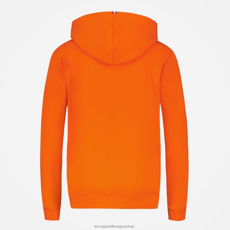 ruházat nők Le Coq Sportif kapucnis pulóver narancs 846V592