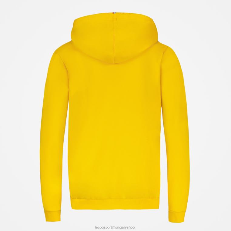 ruházat nők Le Coq Sportif kapucnis pulóver sárga 846V598