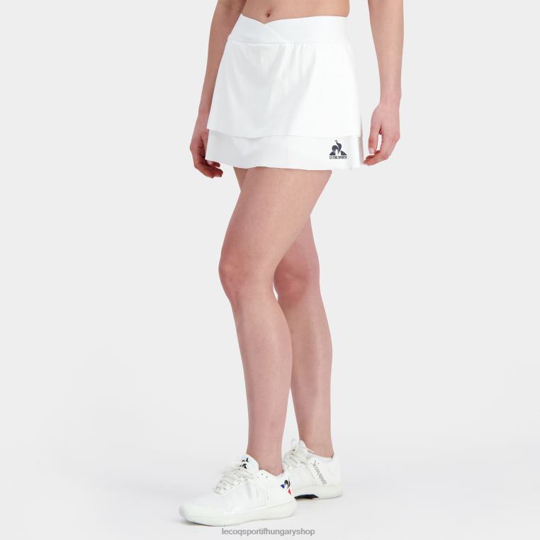 ruházat nők Le Coq Sportif szoknya fehér 846V366
